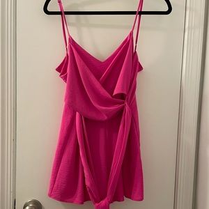 south moon under pink romper